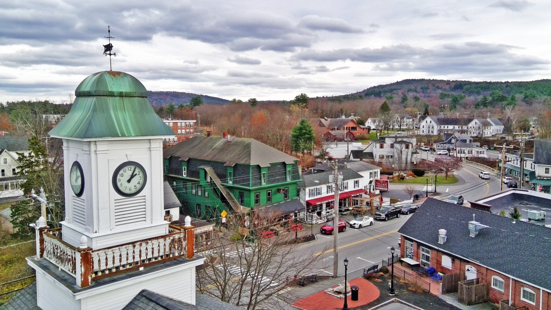 Aerial photograph of Goffstown New Hampshire